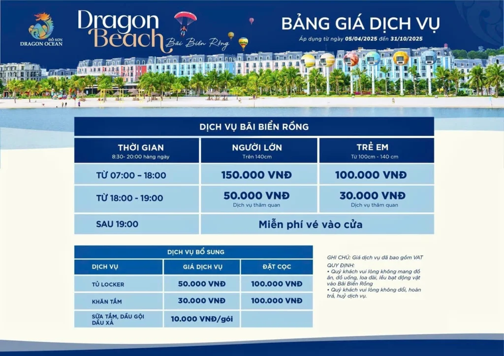 vé vào đồi rồng